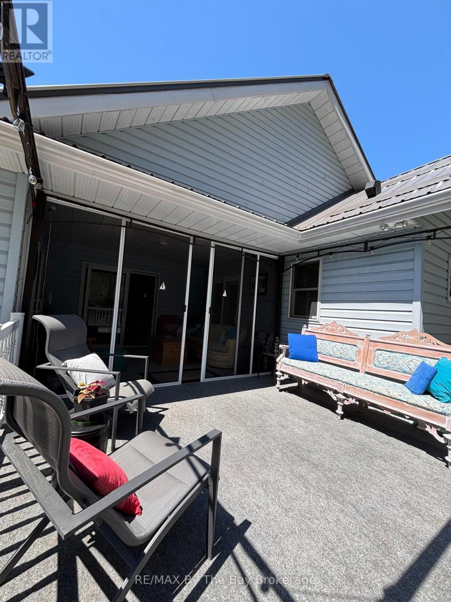 Back Deck - 1327 River Road E, Wasaga Beach, ON - Outdoor With Deck Patio Veranda With Exterior