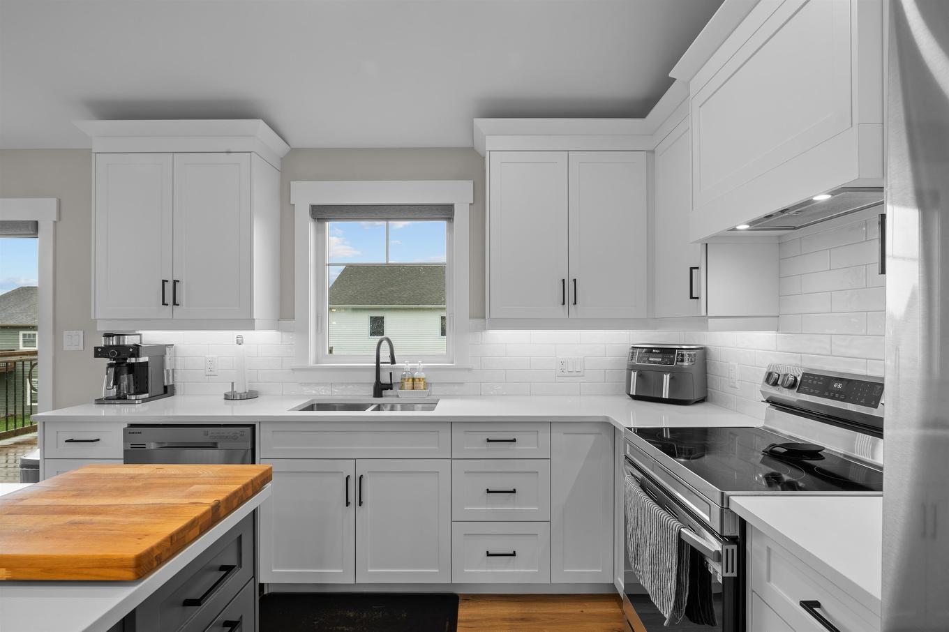 49 Bridget Drive, Charlottetown, PE - Indoor Photo Showing Kitchen With Double Sink