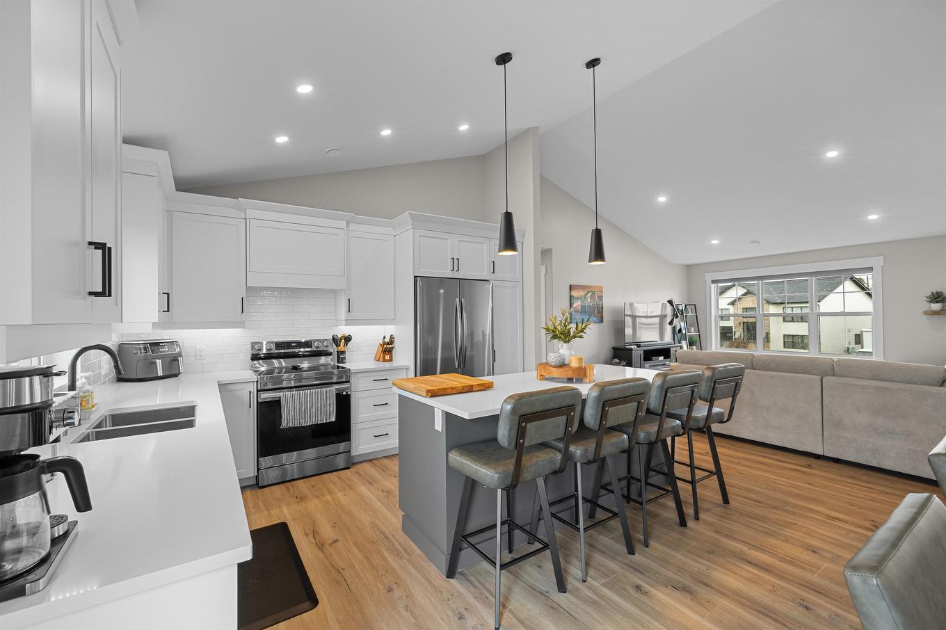 49 Bridget Drive, Charlottetown, PE - Indoor Photo Showing Kitchen With Double Sink With Upgraded Kitchen