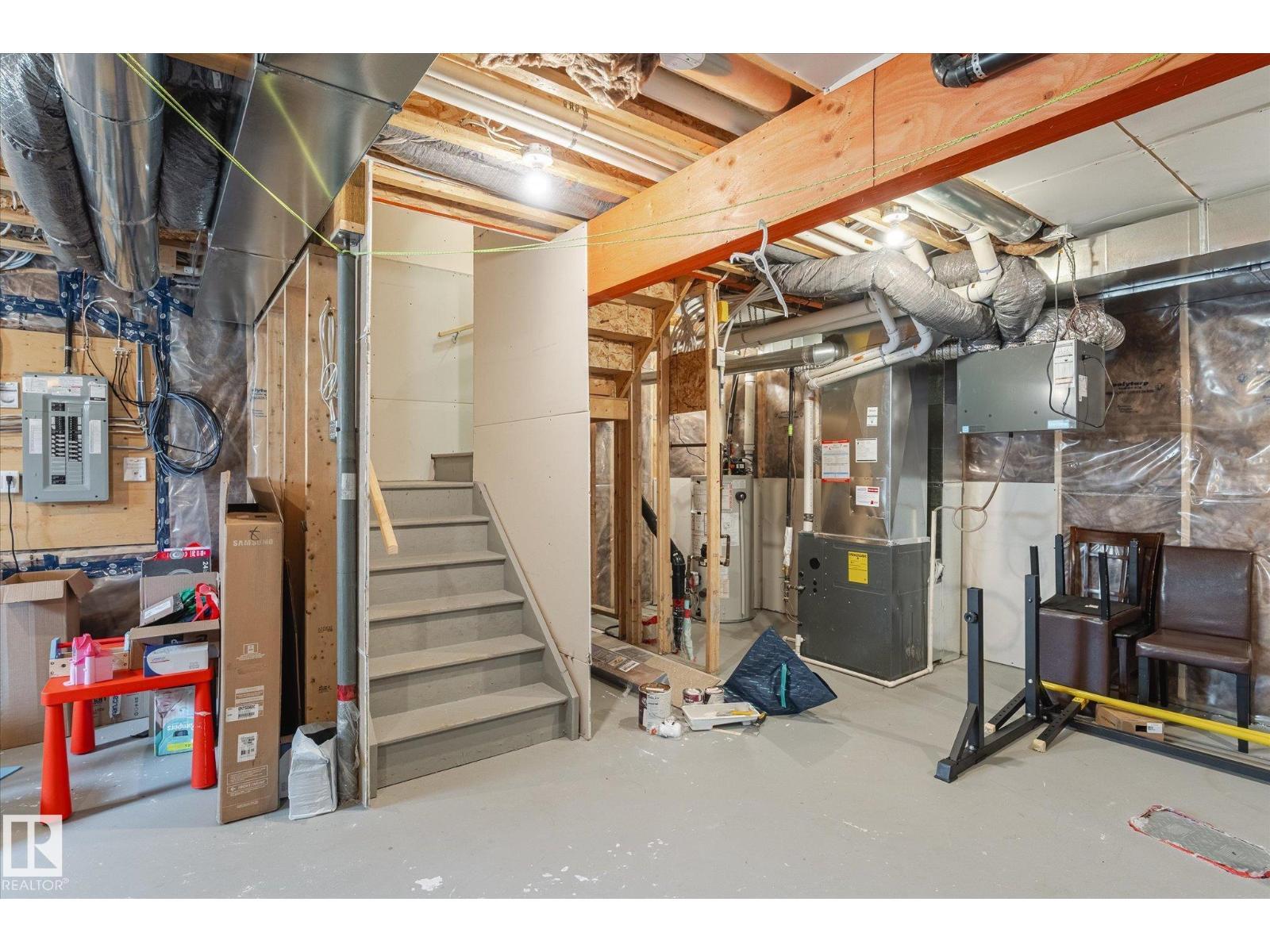 1416 169 St Sw, Edmonton, AB - Indoor Photo Showing Basement