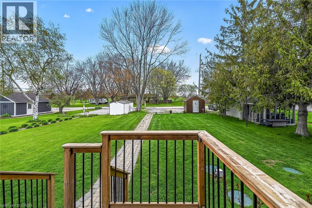 12073 Augustine Road, Wainfleet, ON - Outdoor With Deck Patio Veranda With Backyard
