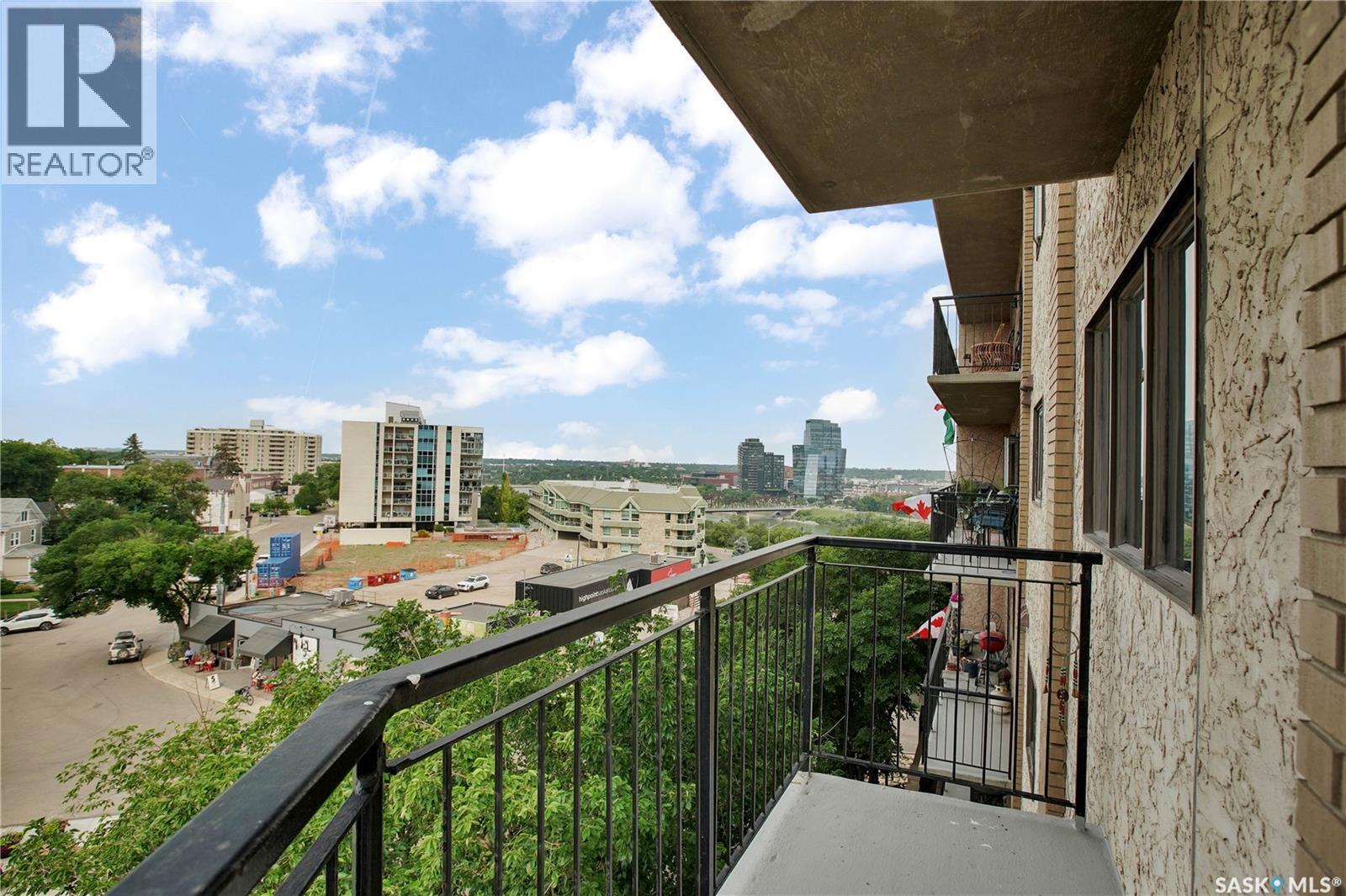 604 611 University Drive, Saskatoon, SK - Outdoor With Balcony With View