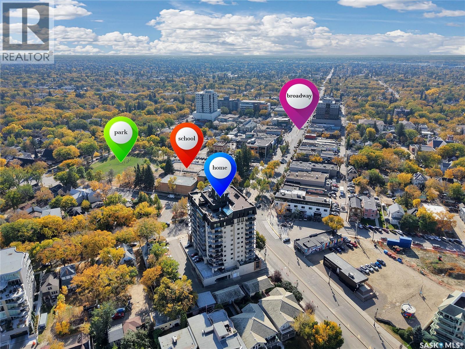 604 611 University Drive, Saskatoon, SK - Outdoor With View