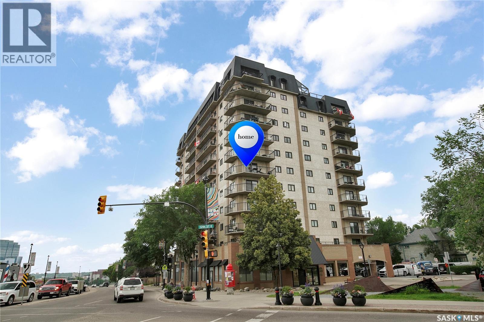 604 611 University Drive, Saskatoon, SK - Outdoor With Balcony