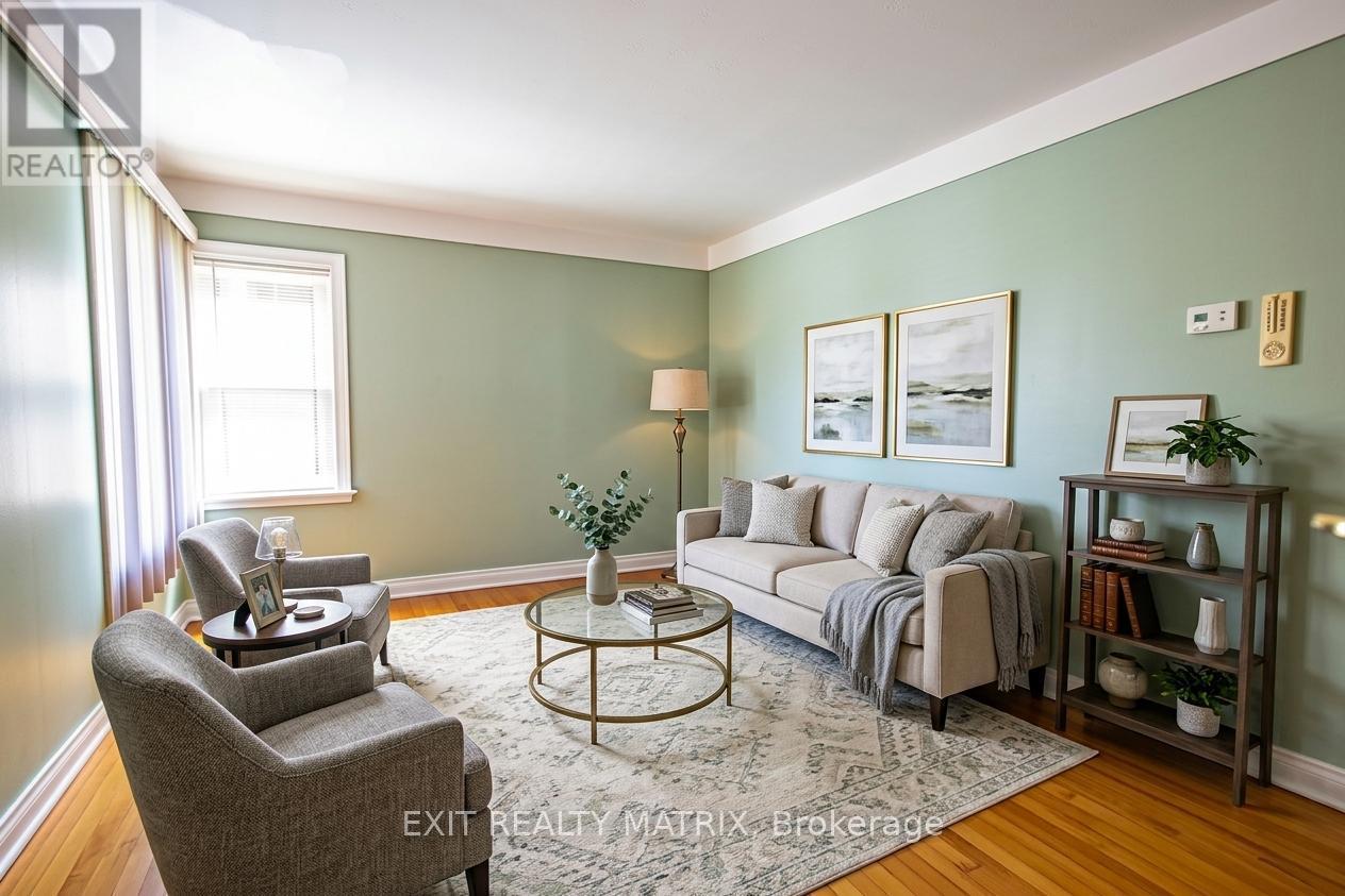 DIgitally Staged - 552 Dunbrack Street, Ottawa, ON - Indoor Photo Showing Living Room