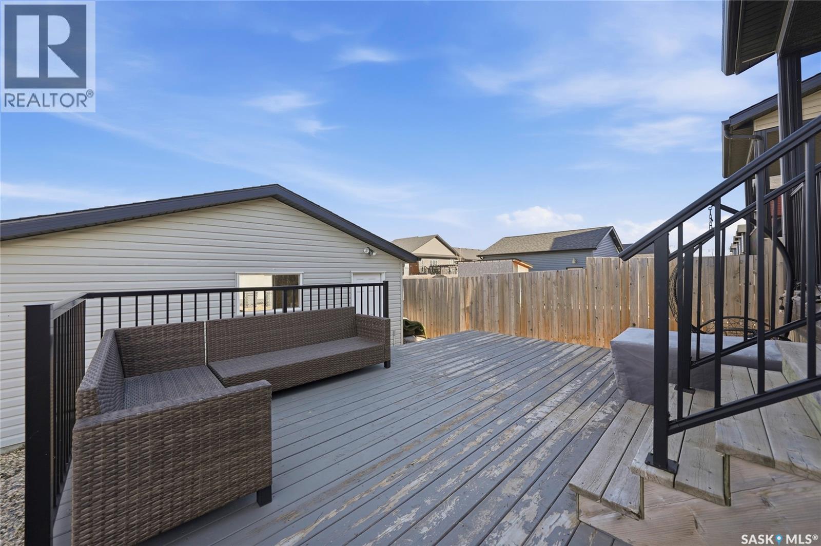 534 Maple Crescent, Warman, SK - Outdoor With Deck Patio Veranda With Exterior