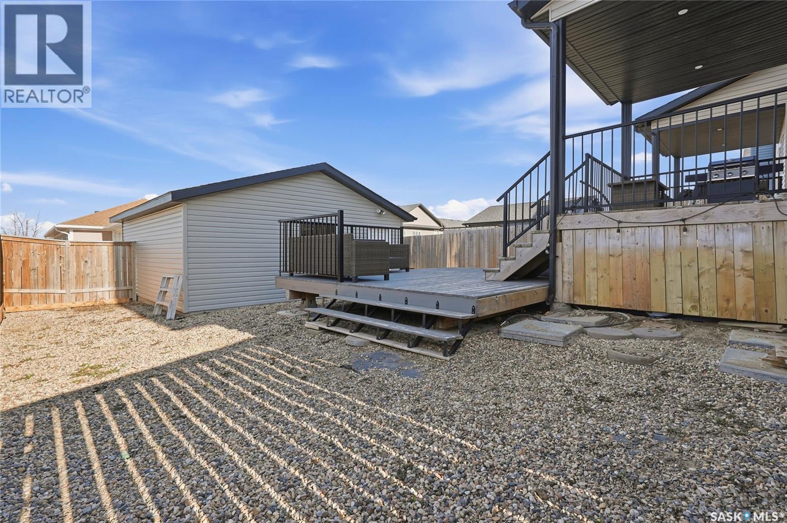 534 Maple Crescent, Warman, SK - Outdoor With Deck Patio Veranda With Exterior