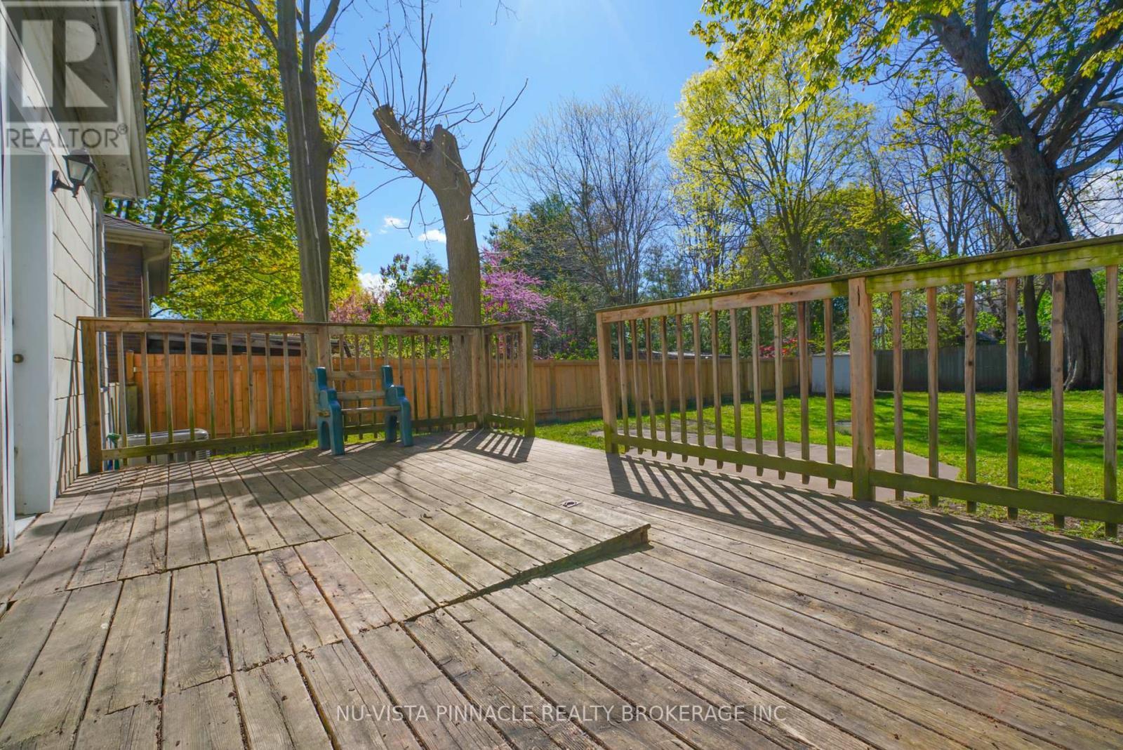 571 Dufferin Avenue, London East (East F), ON - Outdoor With Deck Patio Veranda
