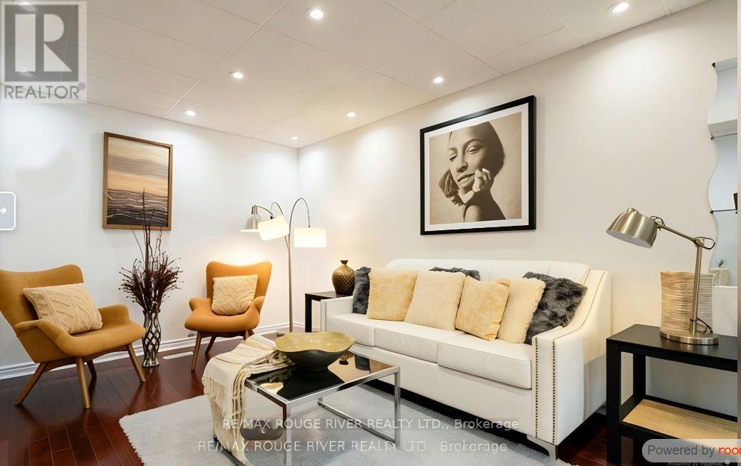 Virtually staged Living Area - 77 Lowry Square, Toronto, ON - Indoor