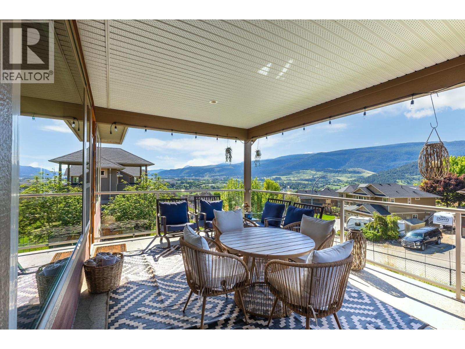 514 Mt. Tanner Place, Coldstream, BC - Outdoor With Deck Patio Veranda With View With Exterior
