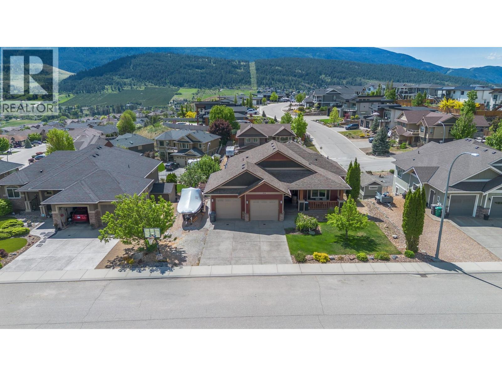 514 Mt. Tanner Place, Coldstream, BC - Outdoor With Facade With View