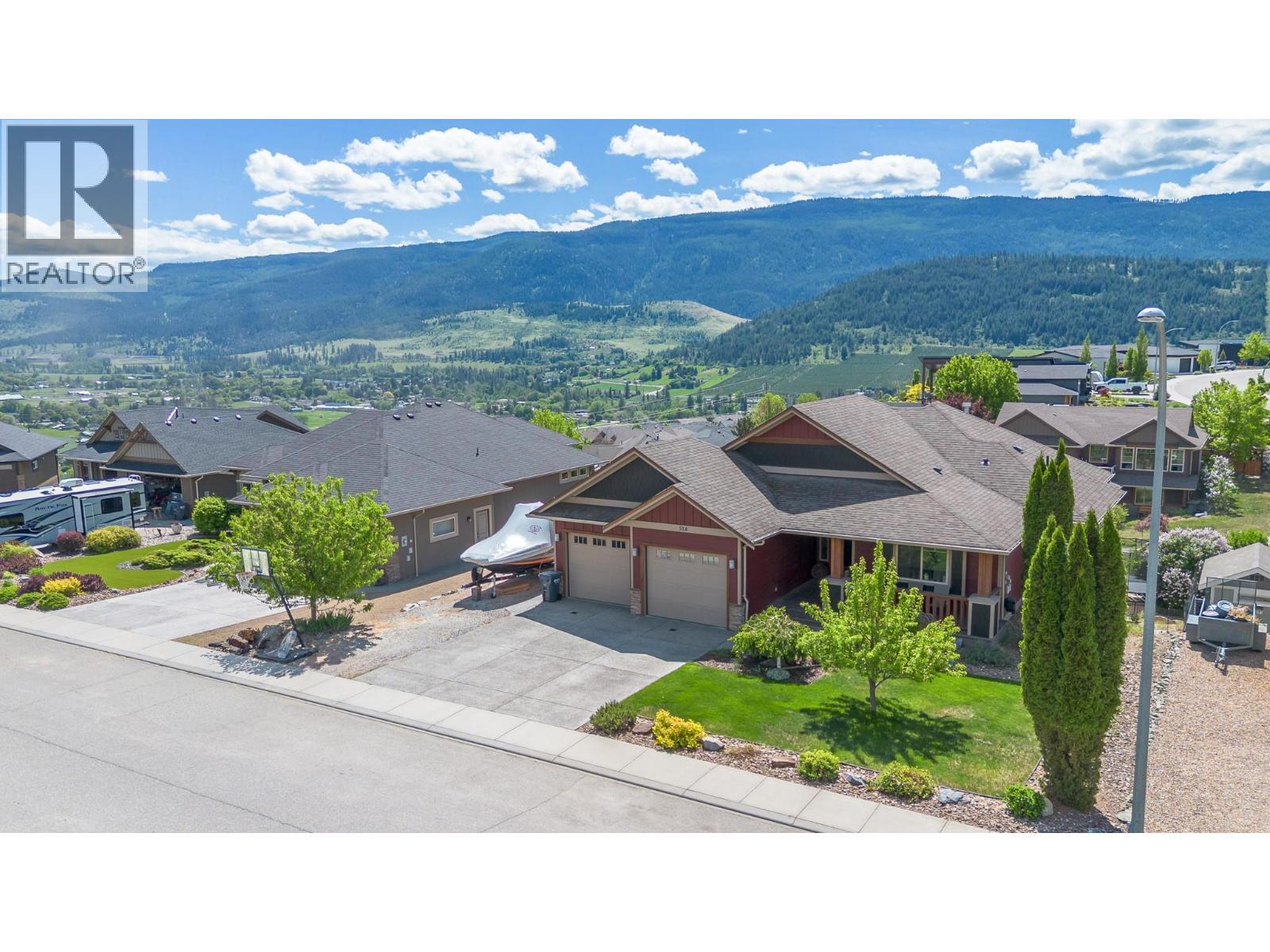 514 Mt. Tanner Place, Coldstream, BC - Outdoor With View