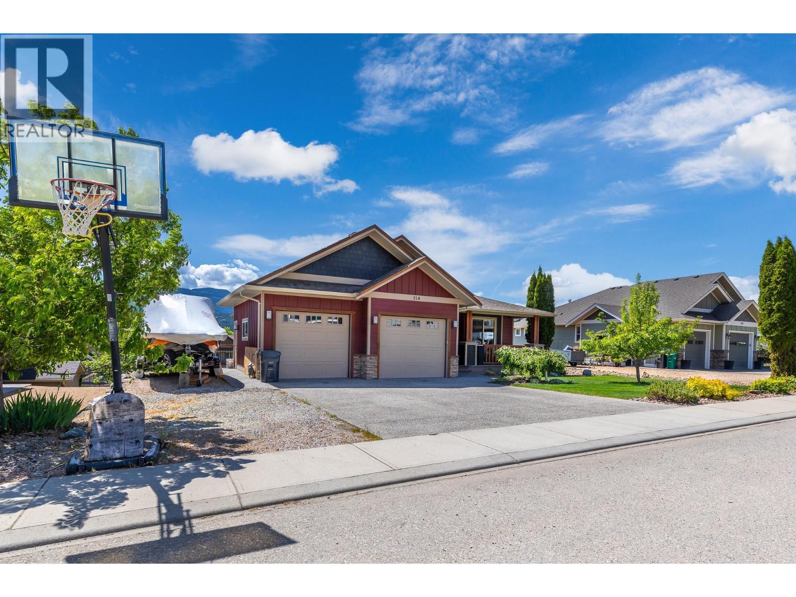 514 Mt. Tanner Place, Coldstream, BC - Outdoor With Facade