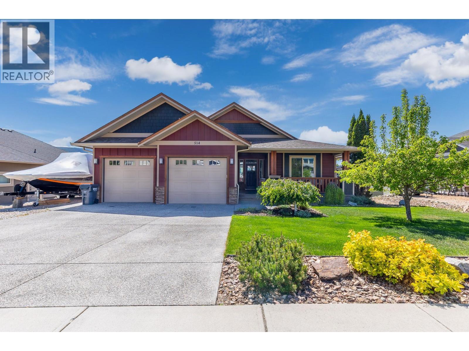 514 Mt. Tanner Place, Coldstream, BC - Outdoor With Facade