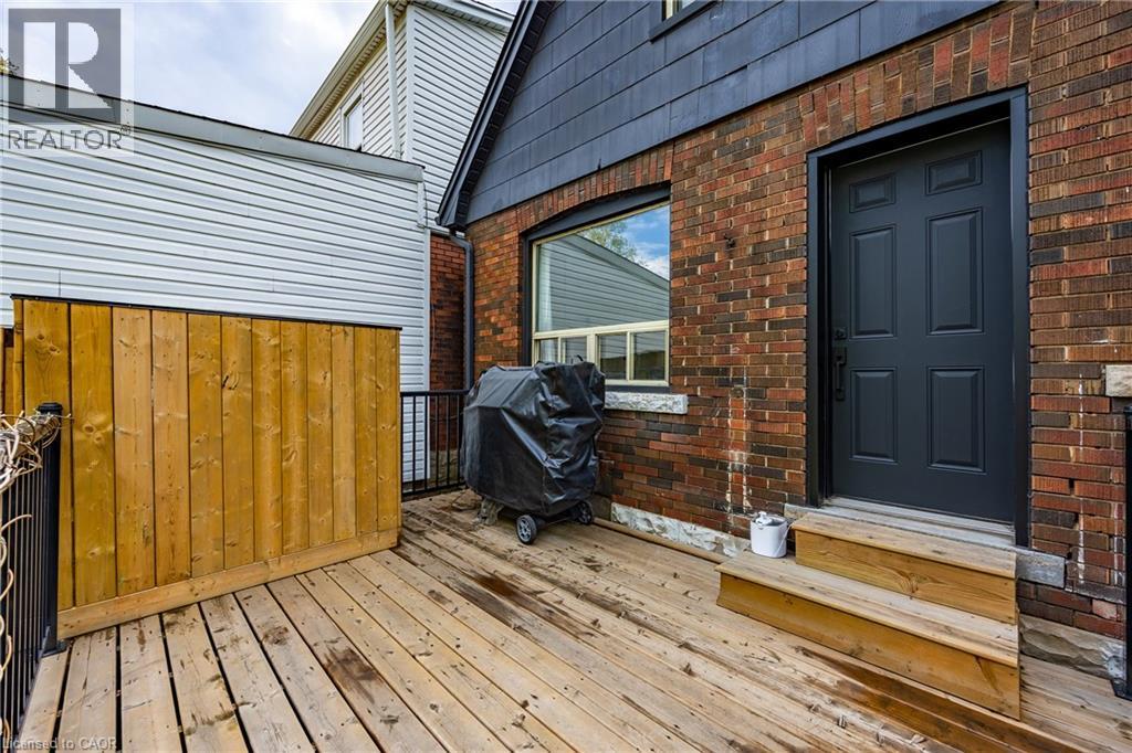 158 Balsam Avenue N, Hamilton, ON - Outdoor With Deck Patio Veranda With Exterior