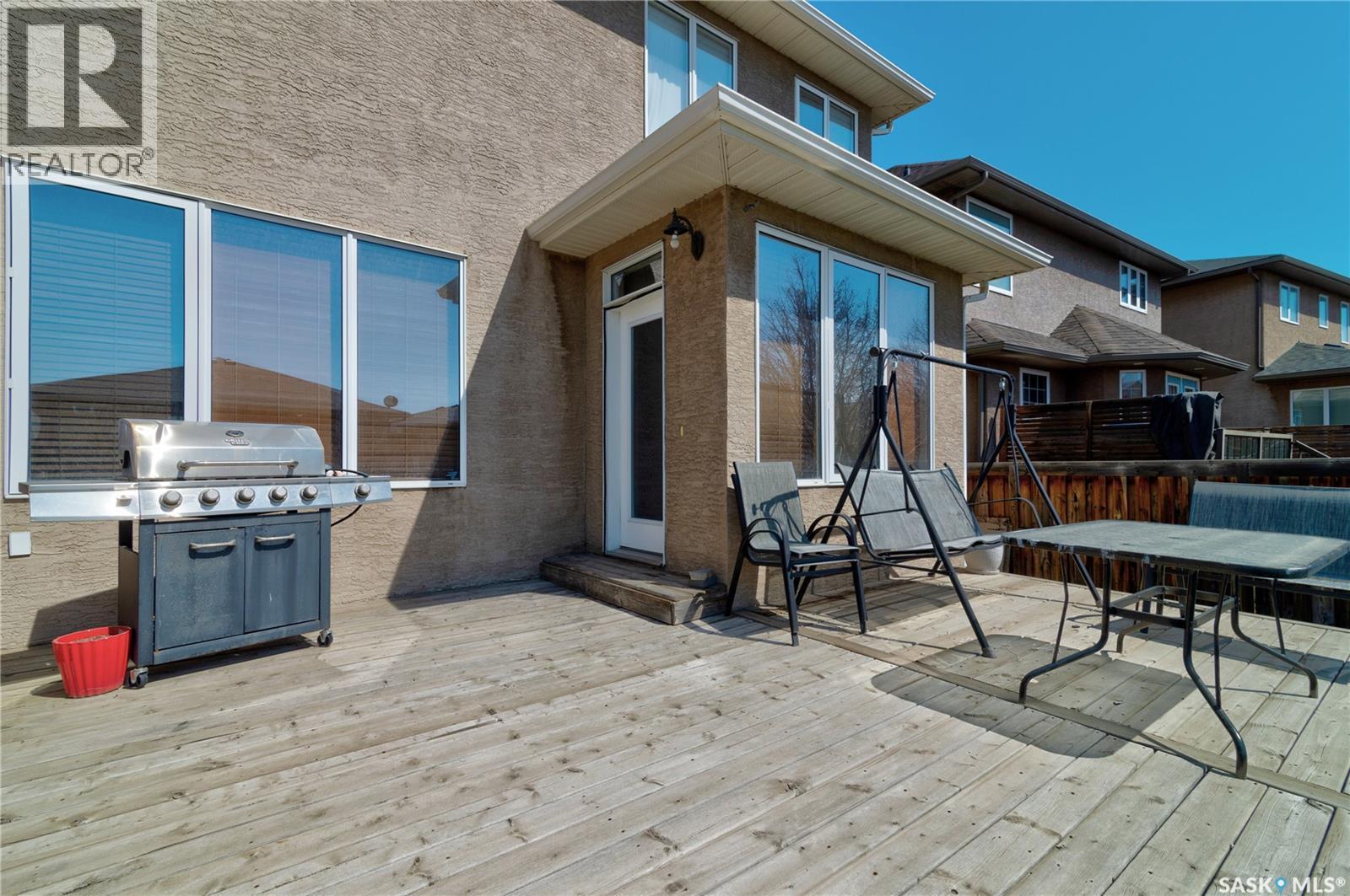 4003 Lepine Road, Regina, SK - Outdoor With Deck Patio Veranda With Exterior