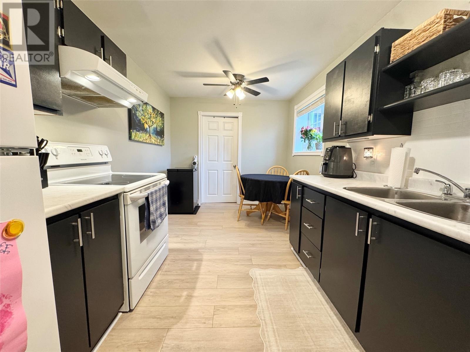 14 Wright Crescent, Gander, NL - Indoor Photo Showing Kitchen With Double Sink