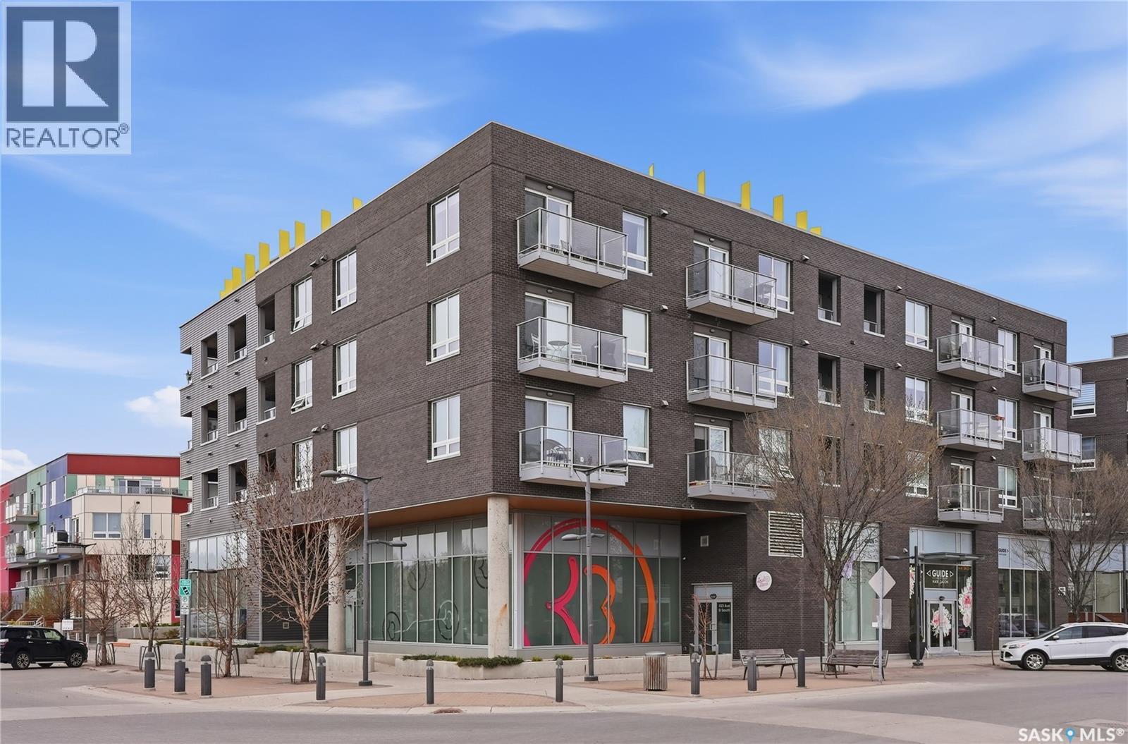 310 409 B Avenue S, Saskatoon, SK - Outdoor With Balcony