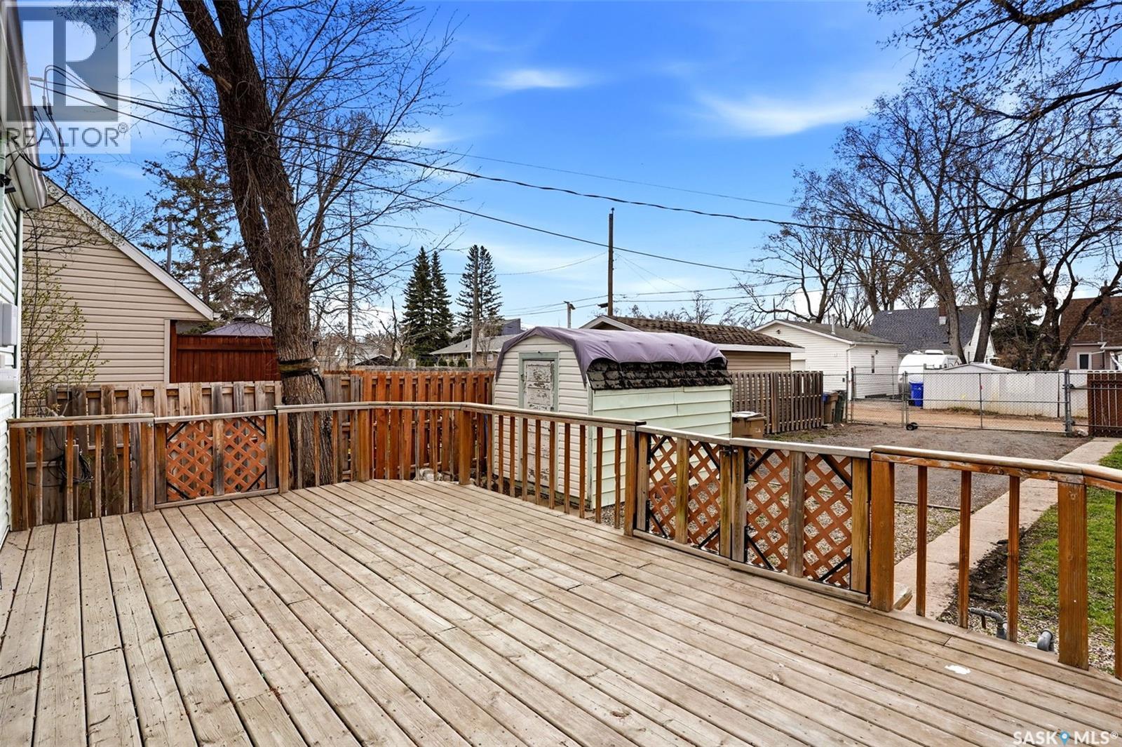 4015 2Nd Avenue, Regina, SK - Outdoor With Deck Patio Veranda With Exterior