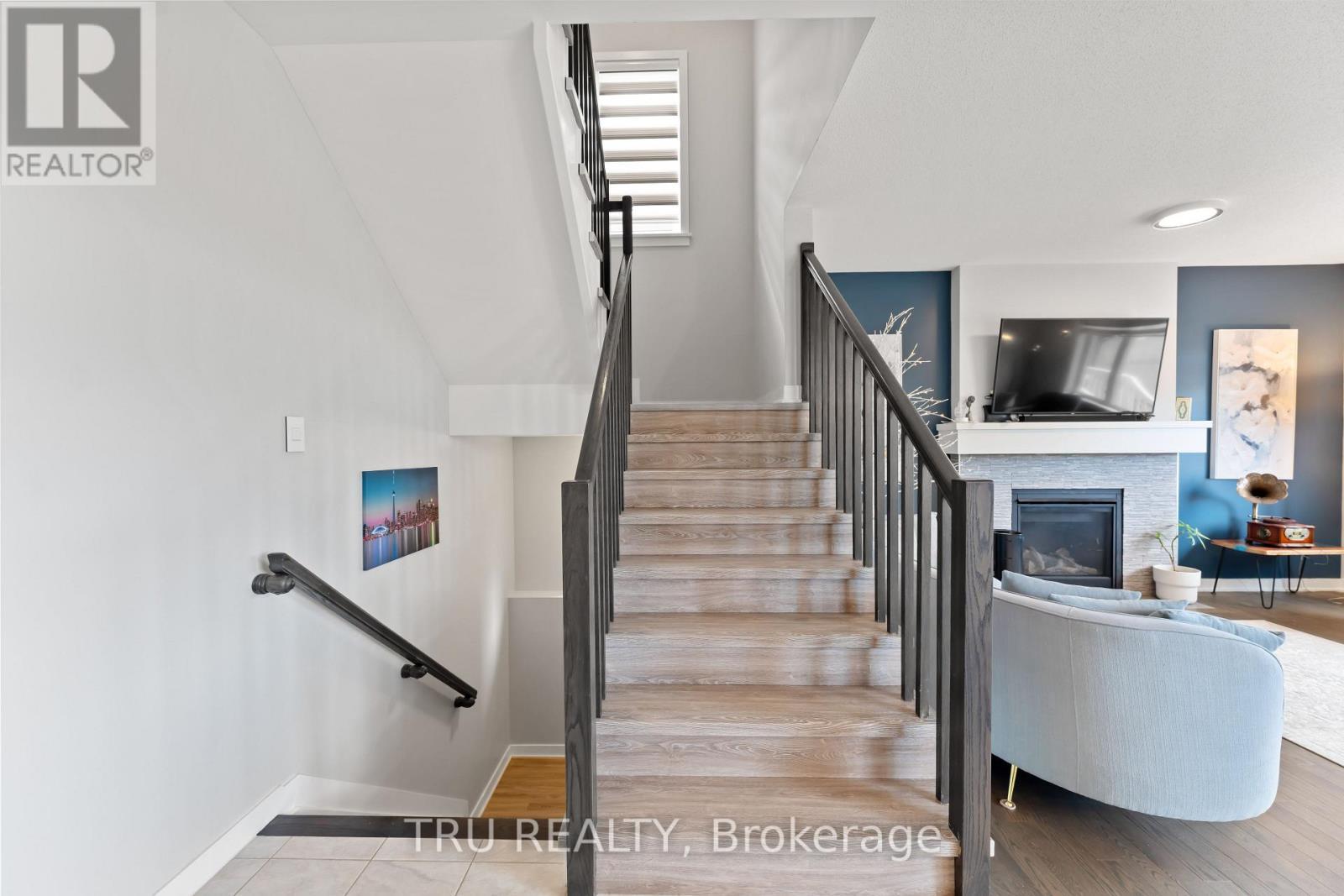 43 Aridus Crescent, Ottawa, ON - Indoor Photo Showing Other Room With Fireplace