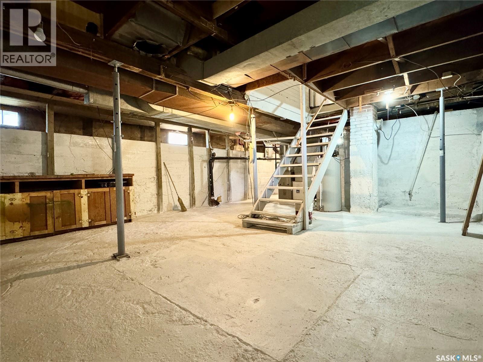 405 Railway Avenue, Cut Knife, SK - Indoor Photo Showing Basement