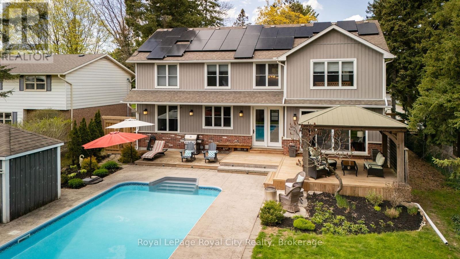 255 Normandy Avenue, Waterloo, ON - Outdoor With In Ground Pool With Deck Patio Veranda