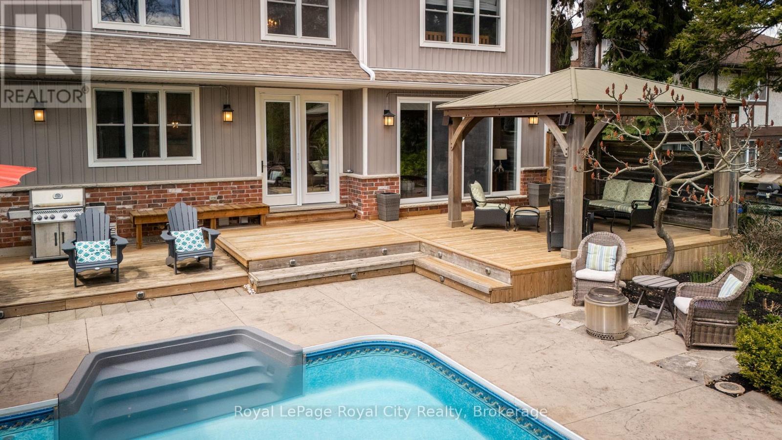 255 Normandy Avenue, Waterloo, ON - Outdoor With In Ground Pool With Deck Patio Veranda