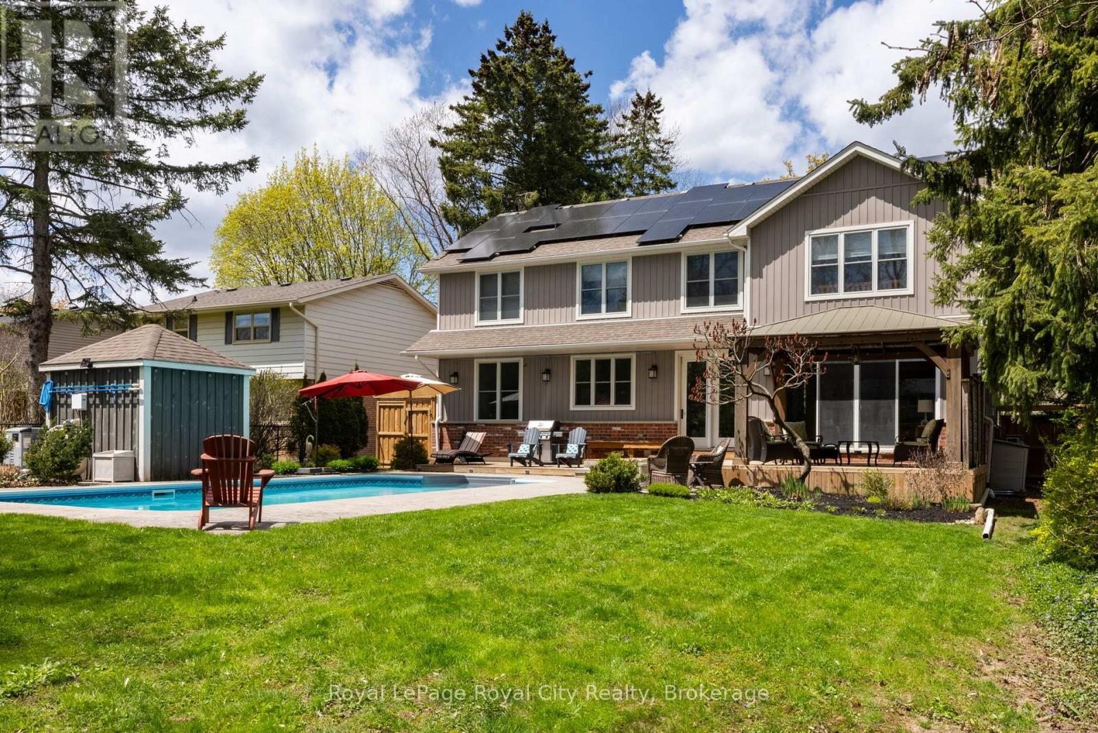 255 Normandy Avenue, Waterloo, ON - Outdoor With In Ground Pool With Deck Patio Veranda