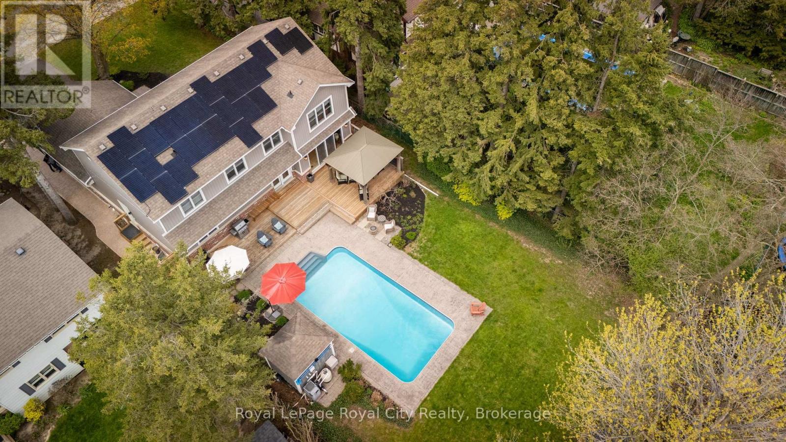 255 Normandy Avenue, Waterloo, ON - Outdoor With In Ground Pool With View