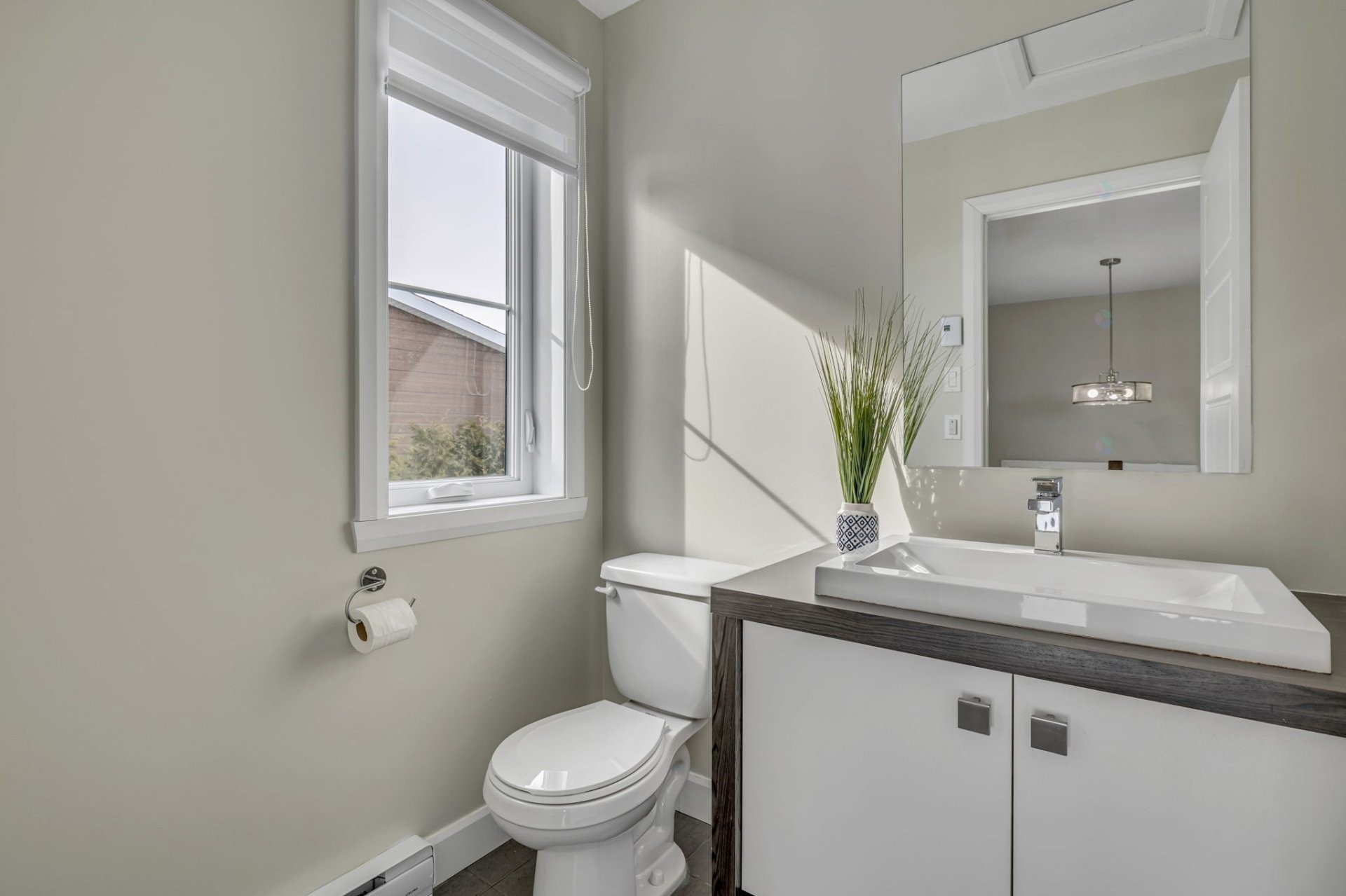 Powder room - 431 Rue Des Mésanges, Saint-Isidore, QC - Indoor Photo Showing Bathroom
