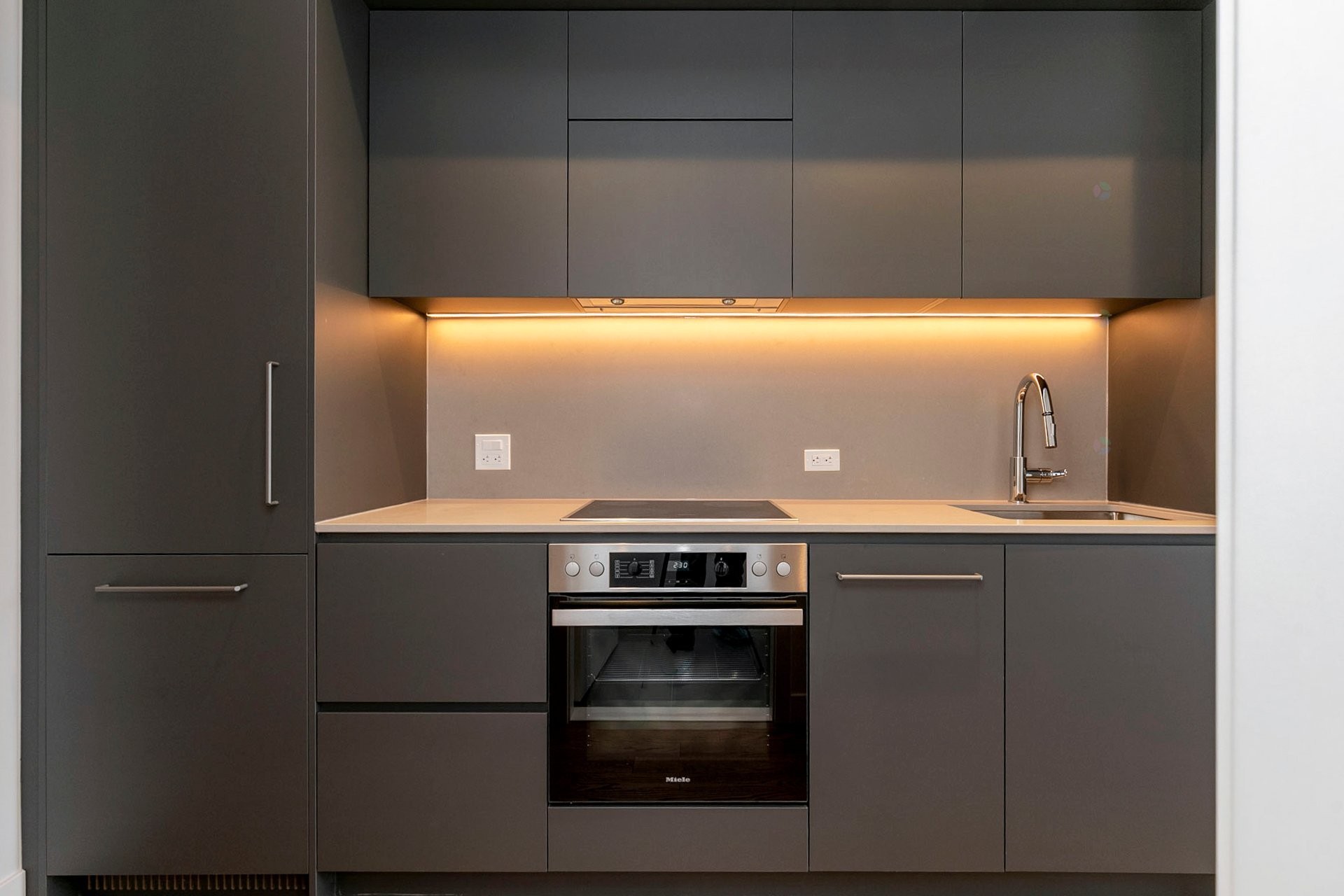 Kitchen - 3313-1205 Place Phillips, Montréal (Ville-Marie), QC - Indoor Photo Showing Kitchen