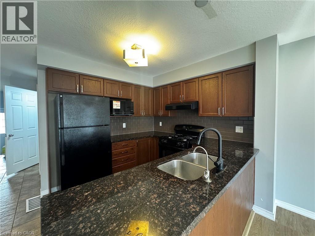 Kitchen - 13 Sorrento Street, Kitchener, ON - Indoor Photo Showing Kitchen With Double Sink