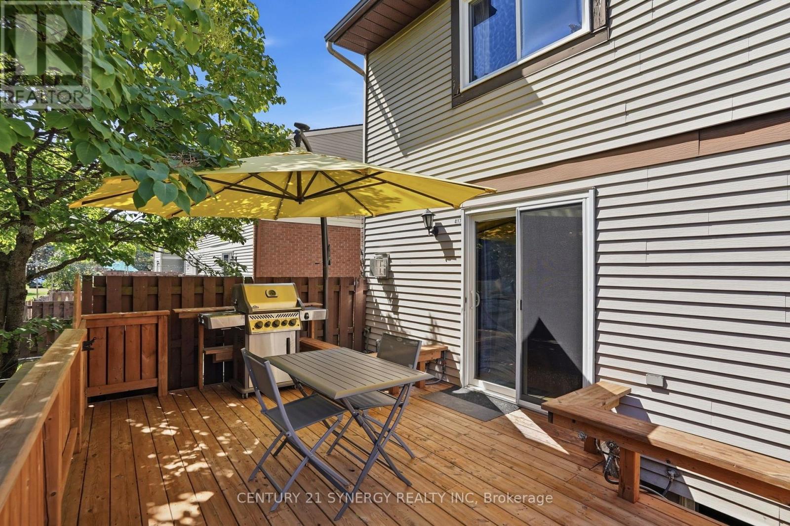 Deck - 417 Sandhamn Private, Ottawa, ON - Outdoor With Deck Patio Veranda With Exterior