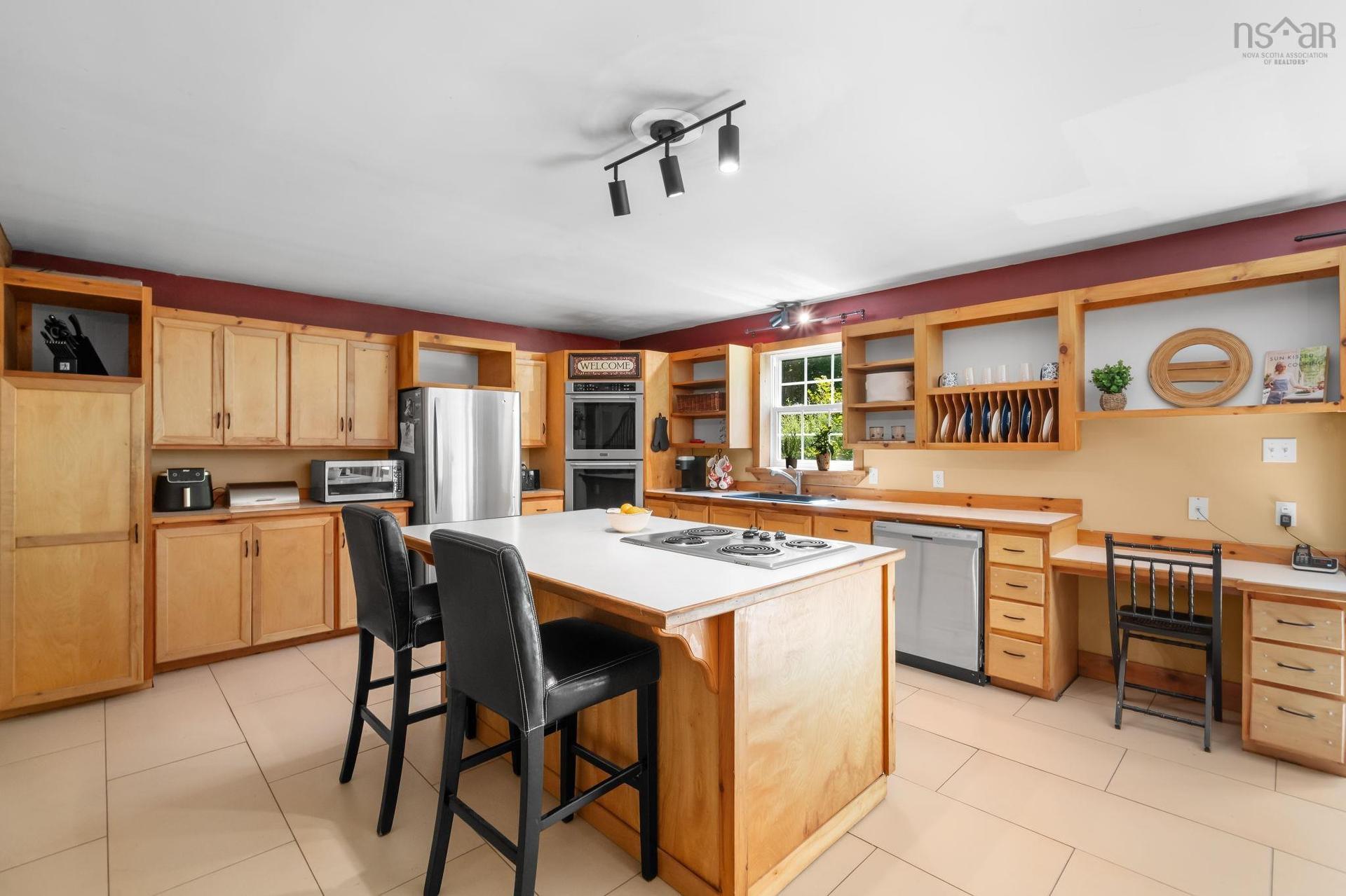 321 Ashland Road, Martock, NS - Indoor Photo Showing Kitchen With Double Sink