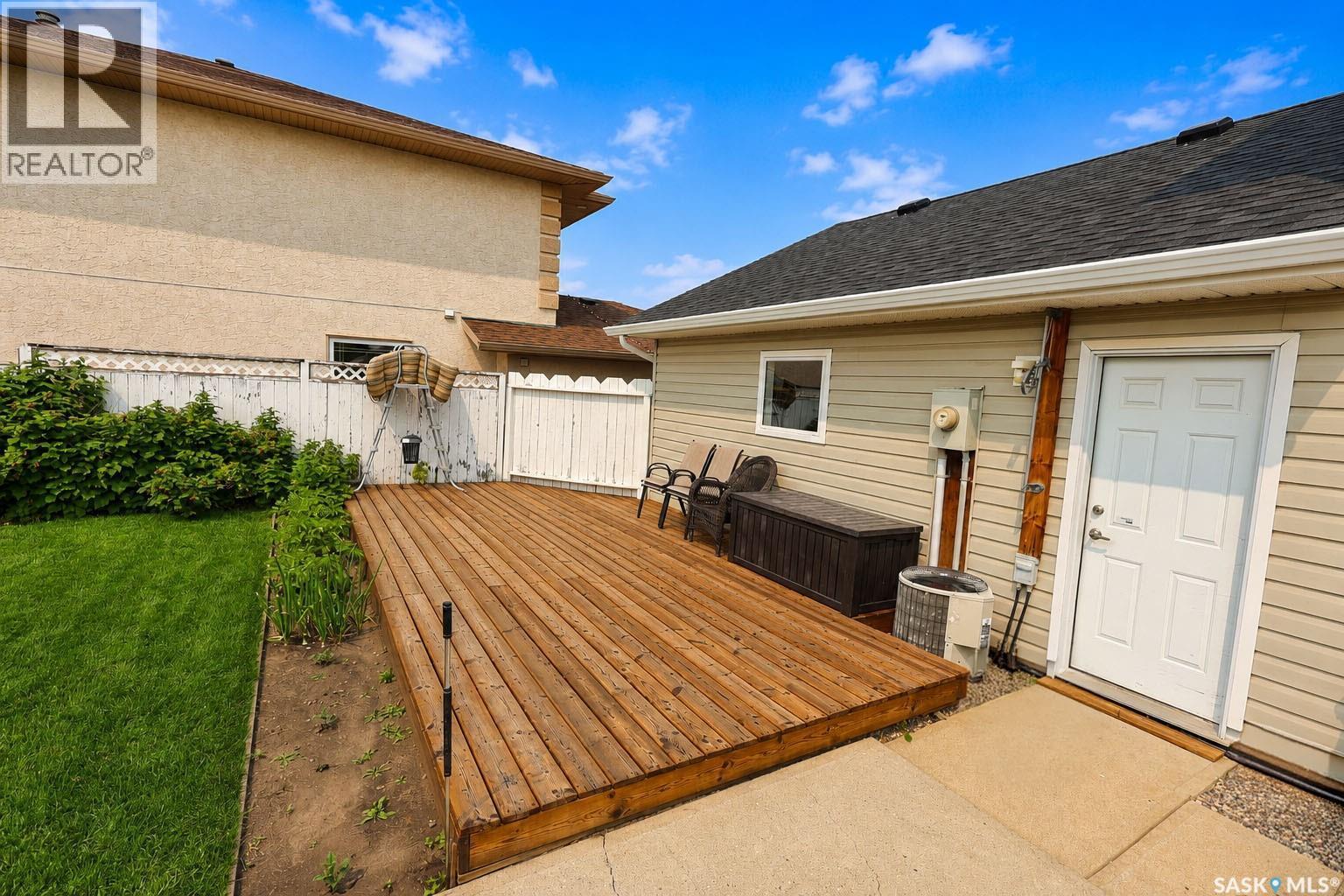 3 Meagher Place, Prince Albert, SK - Outdoor With Deck Patio Veranda With Exterior