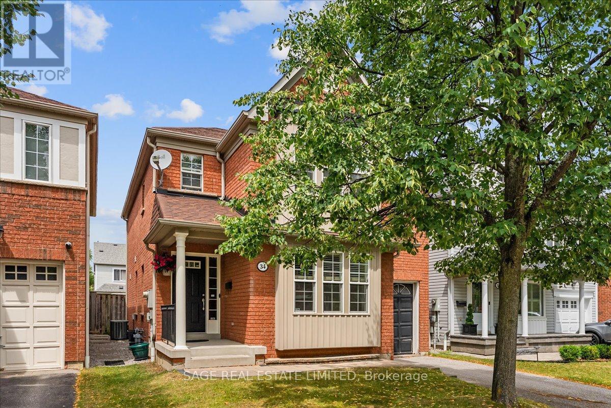 34 Mcsweeney Crescent, Ajax, ON - Outdoor With Facade