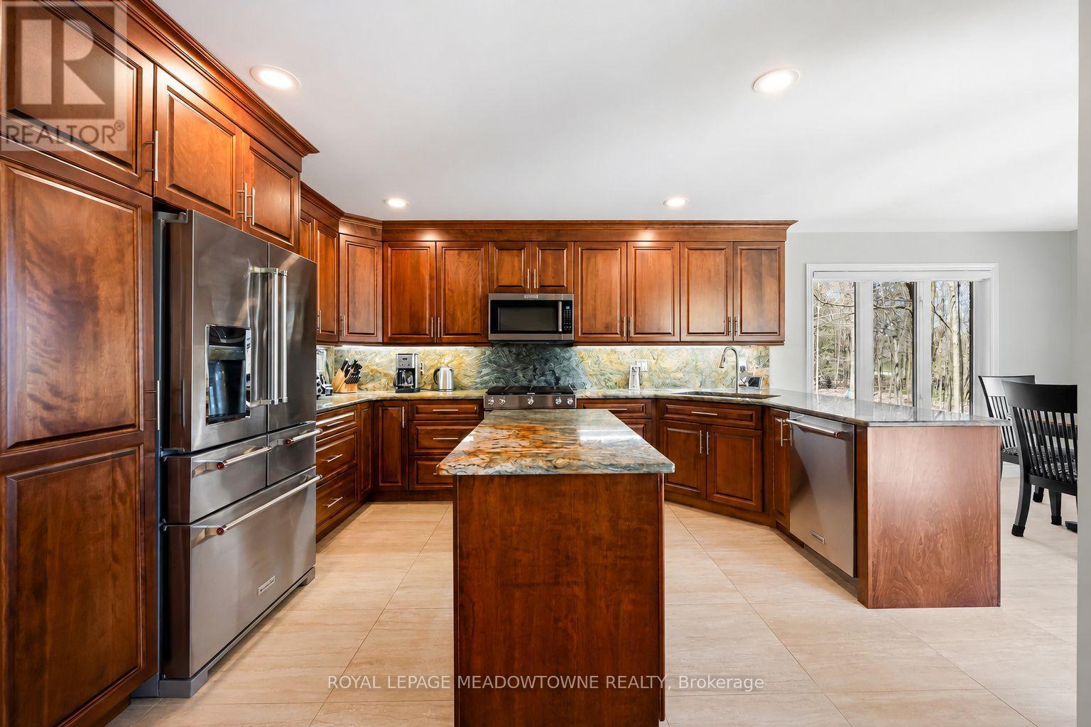 AI generated photo - 834603 4Th Line Ehs, Mono, ON - Indoor Photo Showing Kitchen With Double Sink