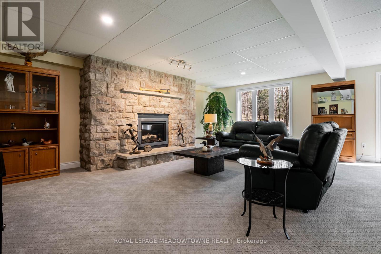 834603 4Th Line Ehs, Mono, ON - Indoor Photo Showing Other Room With Fireplace