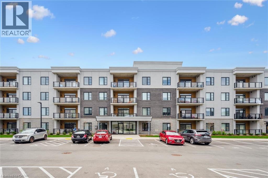99B Farley Road Unit# 203, Fergus, ON - Outdoor With Balcony With Facade