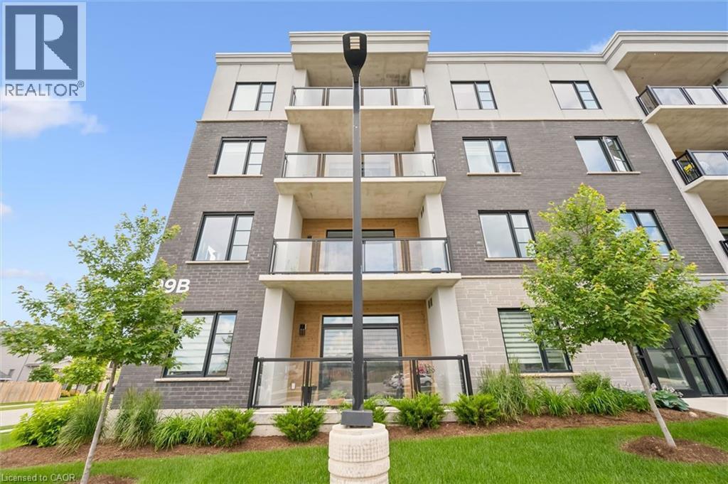 99B Farley Road Unit# 203, Fergus, ON - Outdoor With Balcony With Facade