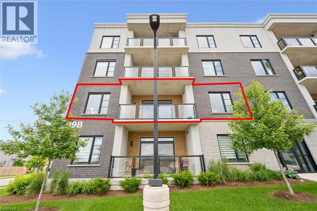 99B Farley Road Unit# 203, Fergus, ON - Outdoor With Balcony With Facade