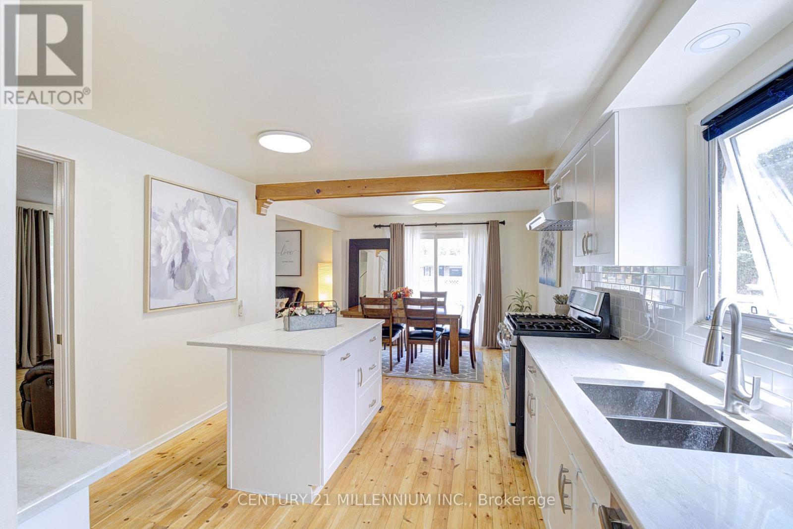 59 Lewis Crescent, Kitchener, ON - Indoor Photo Showing Kitchen With Double Sink