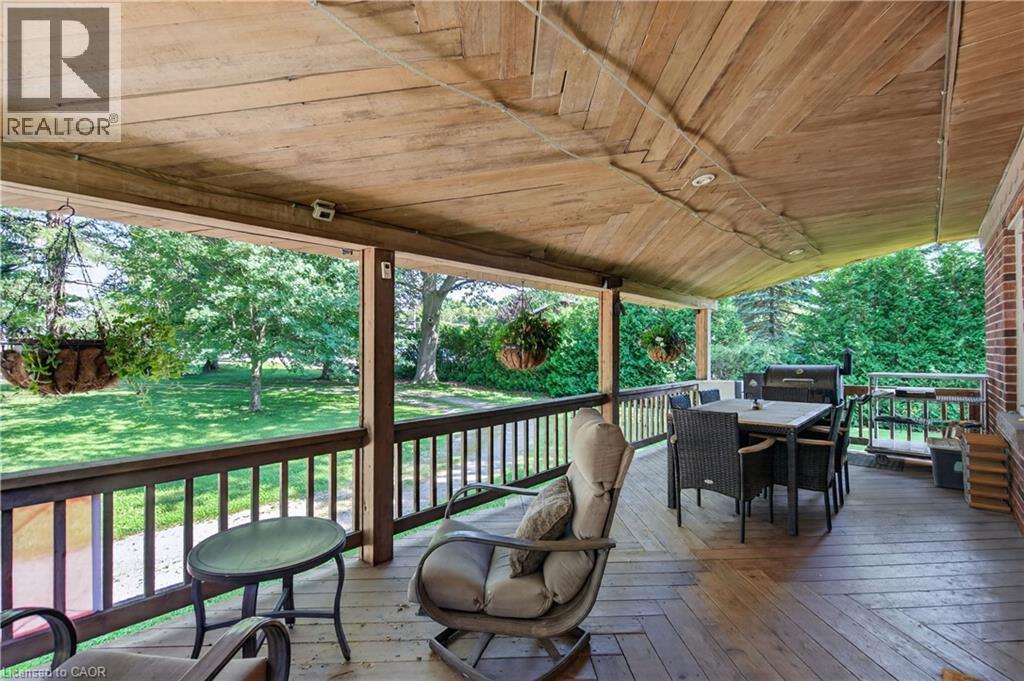 162 5Th Conc Road E, Flamborough, ON - Outdoor With Deck Patio Veranda With Exterior