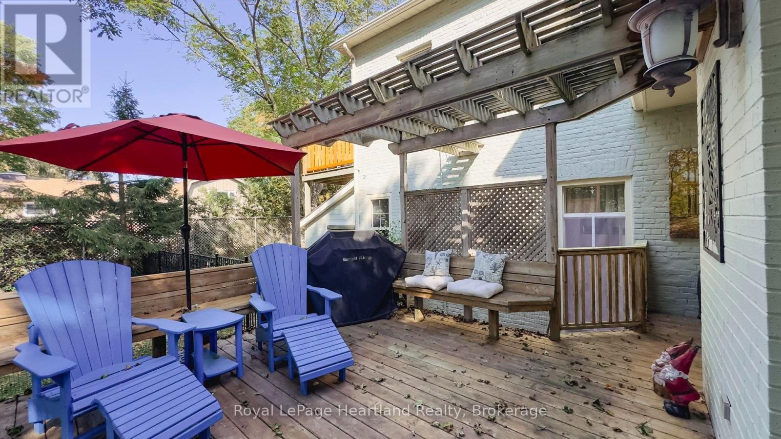18 St.Vincent Street, Goderich (Goderich (Town)), ON - Outdoor With Deck Patio Veranda With Exterior