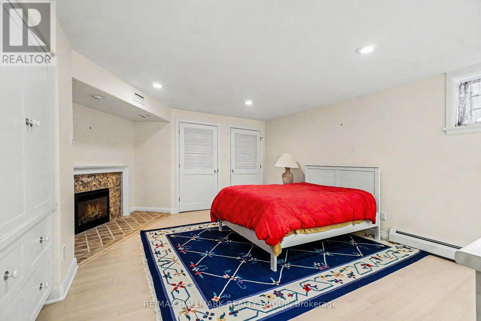 3rd bedroom - 2009 Killarney Drive, Ottawa, ON - Indoor Photo Showing Bedroom With Fireplace