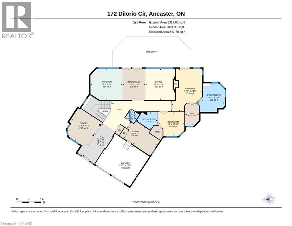Main Level - 172 Diiorio Circle, Ancaster, ON - Other