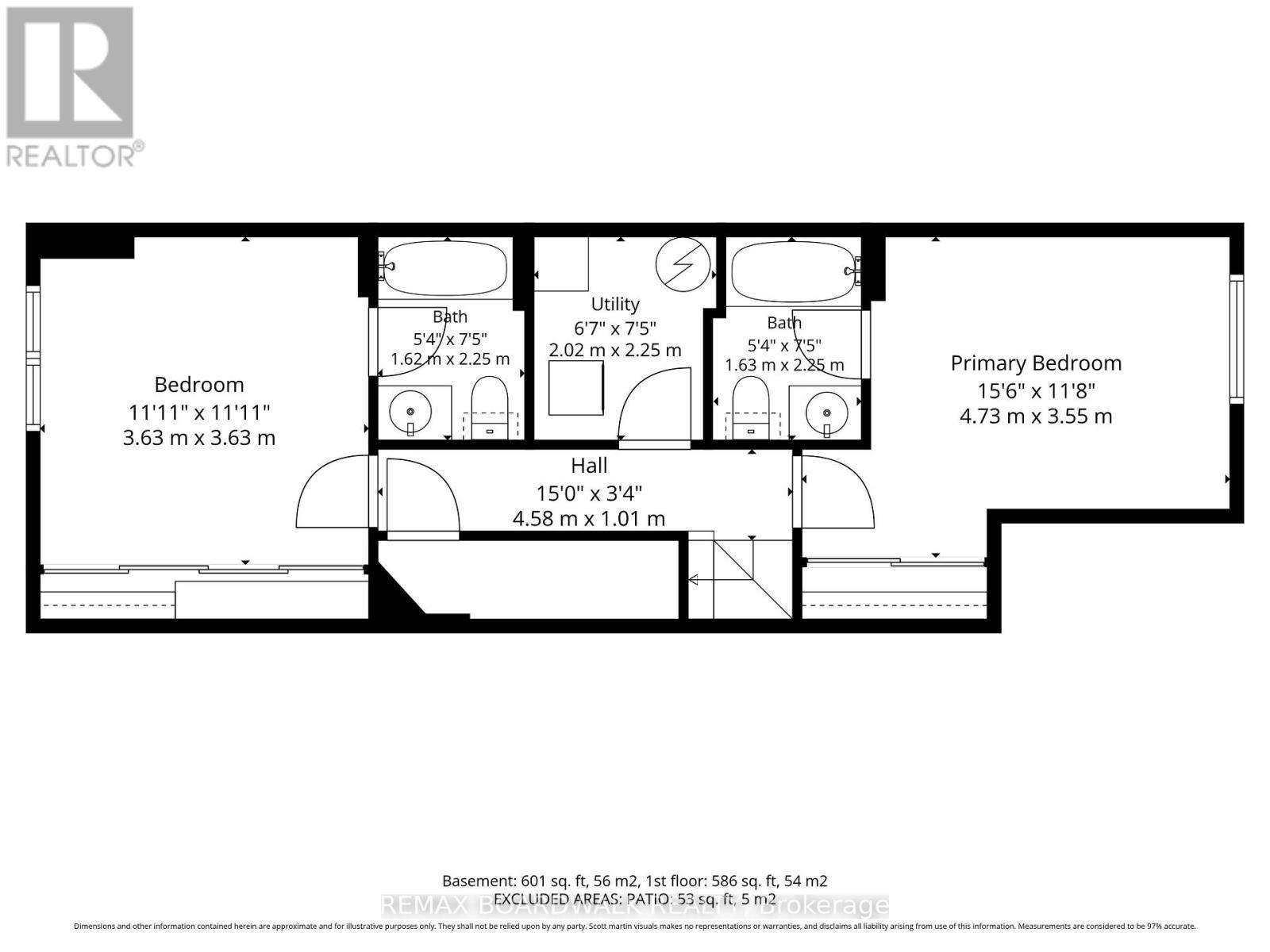 Bedroom floor plan - 2330 Esprit Drive, Ottawa, ON - Other