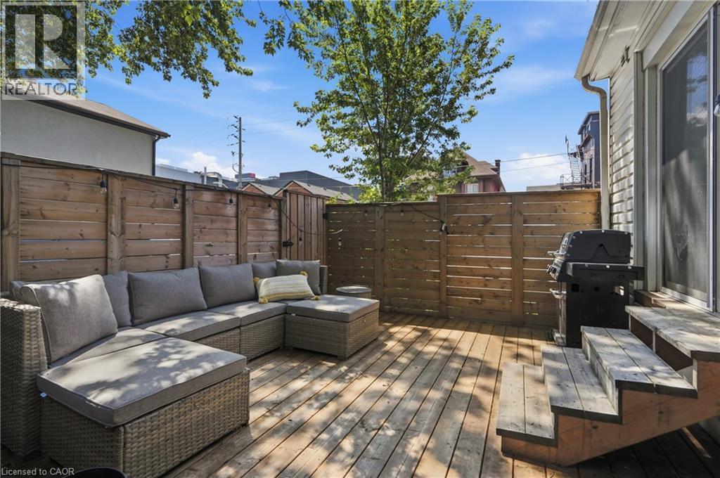 124 Park Street N, Hamilton, ON - Outdoor With Deck Patio Veranda With Exterior