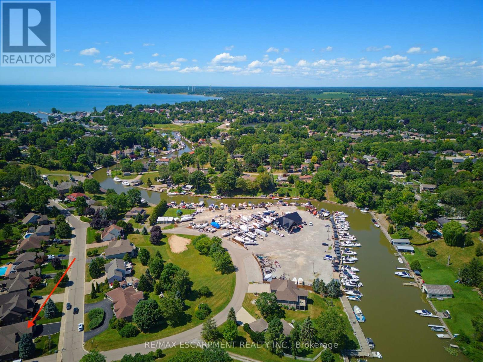 60 Donjon Boulevard, Norfolk, ON - Outdoor With Body Of Water With View