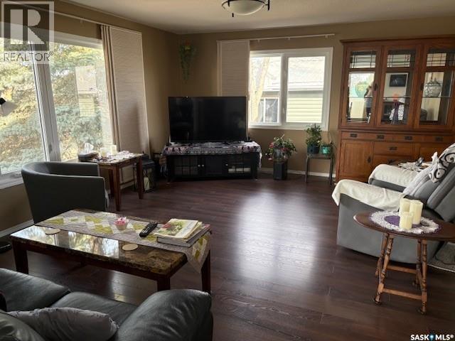 211 Throne Street, Sceptre, SK - Indoor Photo Showing Living Room